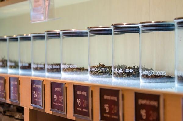 View, smell and try every tea in the store prior to buying.