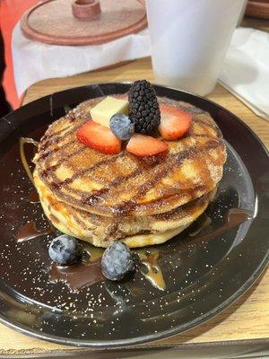 Churro pancakes