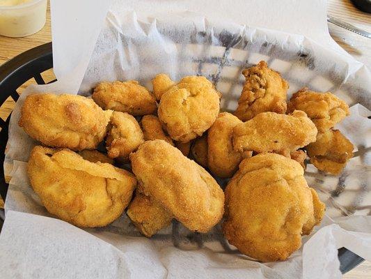 Fried mushrooms