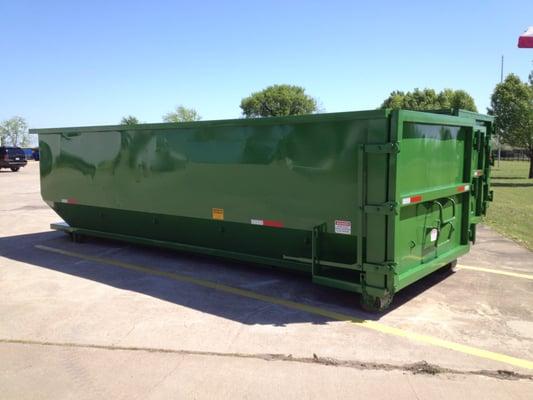 30 Yard Dumpster Roll-Off Container, New Paint! #DFWContainerService #GorillaCans #DumpsterRentalDallas #DallasDumpsters