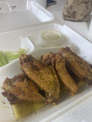 Lemon Pepper 7 Wings