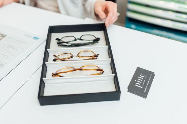 Your eyeglass frames are an extension of your style and personality, so having a wide range of choices is important.