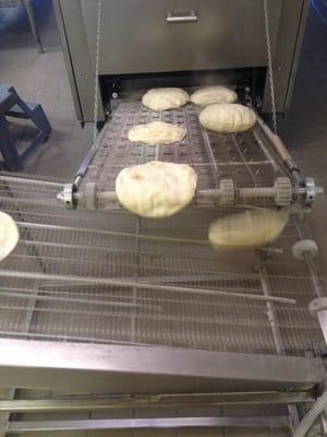 The fresh tortillas!