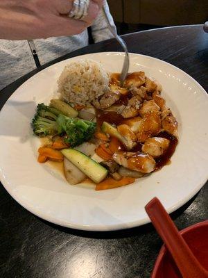 Hibachi chicken