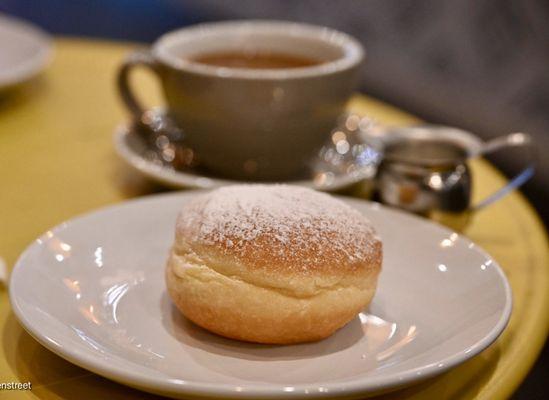 Bombolini and Light roast coffee.