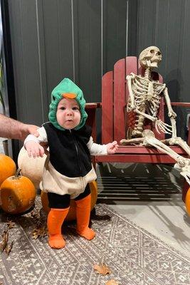 Happy Halloween from Hank! Quack Quack!