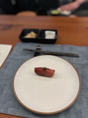 Soy cured fatty tuna