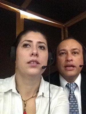 Translating from the booth