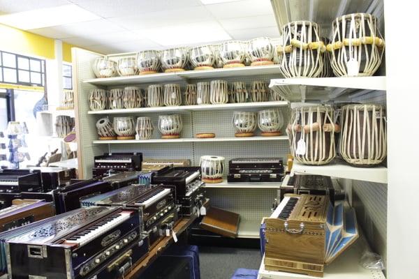 Harmonium and Drum Display