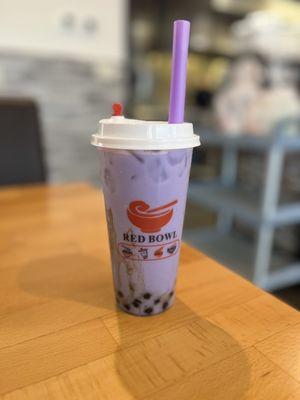 Taro bubble tea