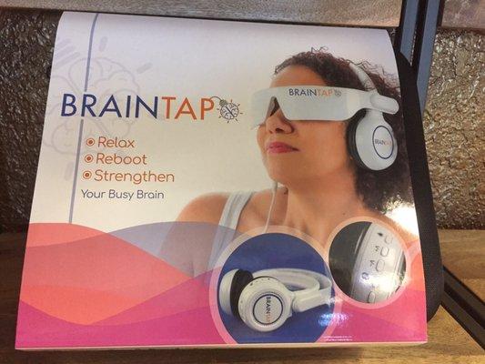 BrainTap Healing room. Try it, it helps reignite, realign.