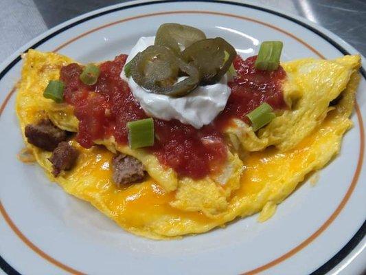 Southwest omelette