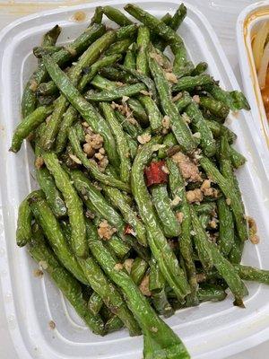 Stir Fried String Beans with Minced Pork