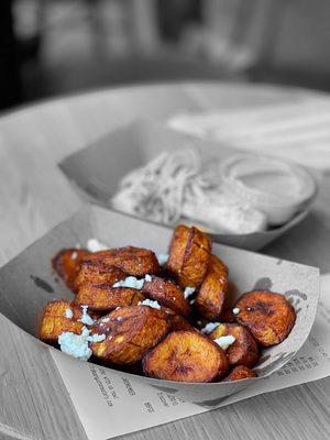 Fried Plantains @whaevaeats