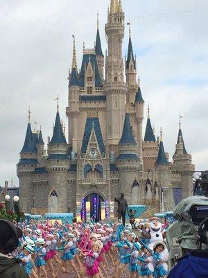 Elite Dancers performing at Disney World for the Christmas Day Parade!