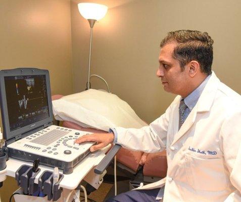 Dr. Sheth at USA Fibroid Centers in Decatur, GA