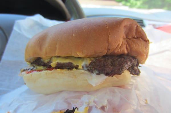 Double Quarter-Pound Cheeseburger