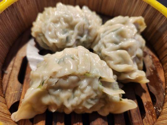 15. Green Chives Dumpling with Pork and Shrimp