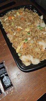 House fried rice to go