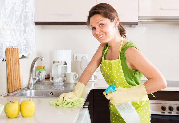 Our home cleaning staff is always uniformed and supervised, and we never use toxic cleaners. Go green!