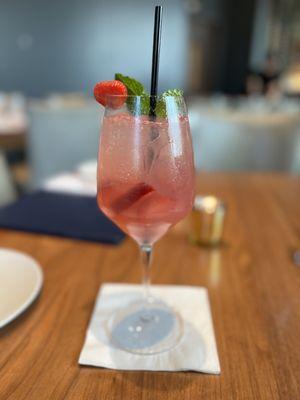 Lionel's special strawberry cocktail.  I highly recommend!