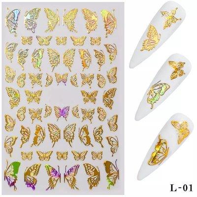 butterfly nails arts