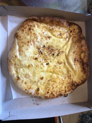 $8 large khachapuri pie-sooooo tasty it's impossible to resist