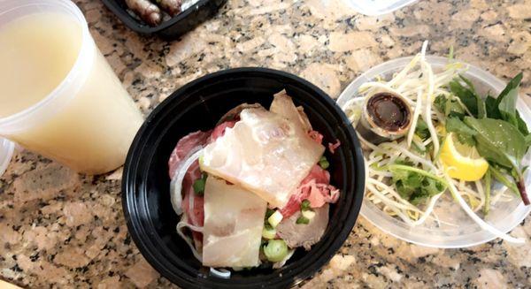 Brisket, Tendon, and Tripe Pho