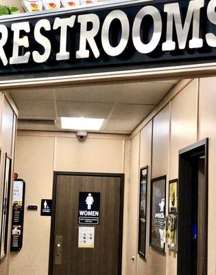 Clean Restrooms