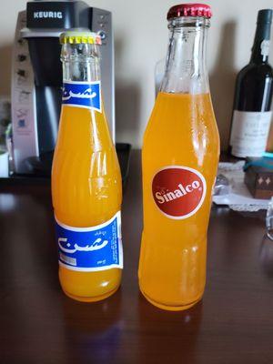 Mishun orange sodas