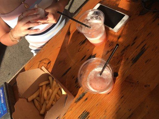 Frose and fries