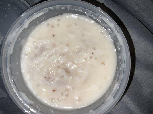 Tapioca pudding