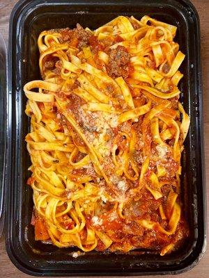 Pasta bolognese