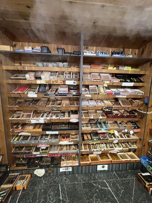 Middle cigar selection