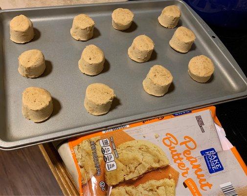 Peanut butter cookies...I'll give them a try