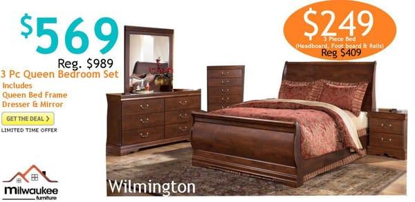 $249 Queen Bed Frame ONLINE SPECIAL