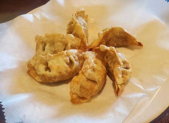 Fried dumplings, excellent.