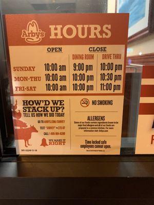 Business hours