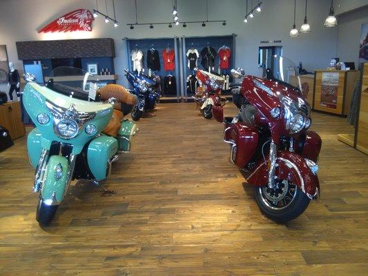 Indian Motorcycle are available at Youngblood Power Sports