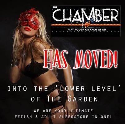 #TheChamber has MOVED into to the 'lower level' of #TheGarden! Now at 1174 N. High St. (near 5th) Columbus, OH