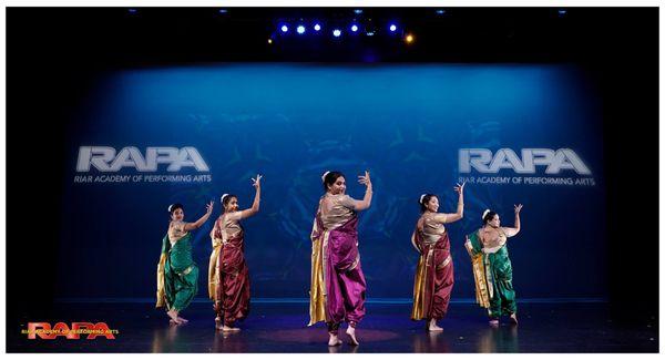 Riar Academy of Performing Arts (RAPA) Bollywood Dance and Kathak Dance Training