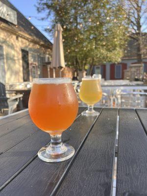 Patio and unknown IPA