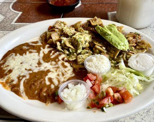 Chilaquiles verdes