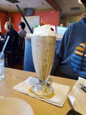 M&M milkshake