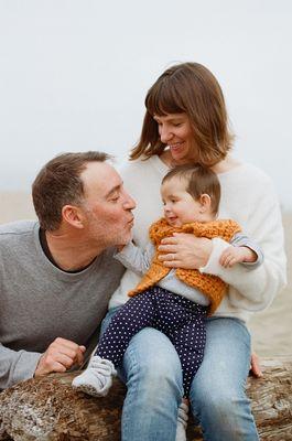 Kodak Gold shot on a foggy morning at Baker Beach - turnout out beautifully!