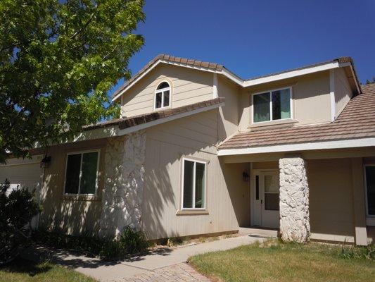 Beautiful windows look like they were built with the house.  No damage, no painting and all installed in two days!