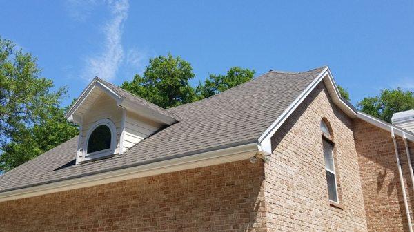 Shingles with dormers