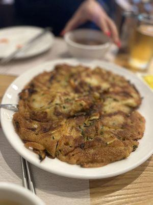 Seafood pancake