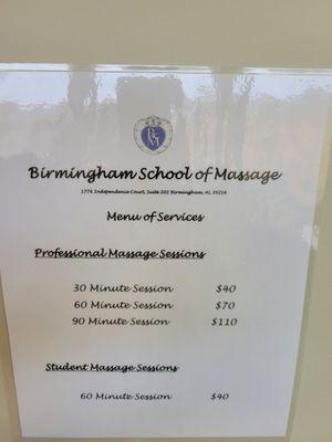 Birmingham School of Massage