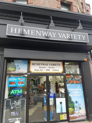 I love Hemenway in earnest